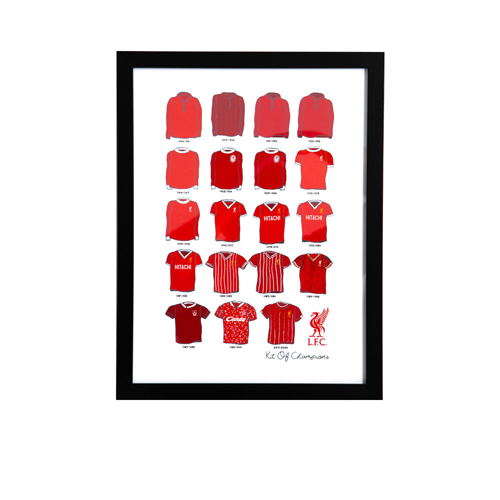 LFC Kit of Champions Print