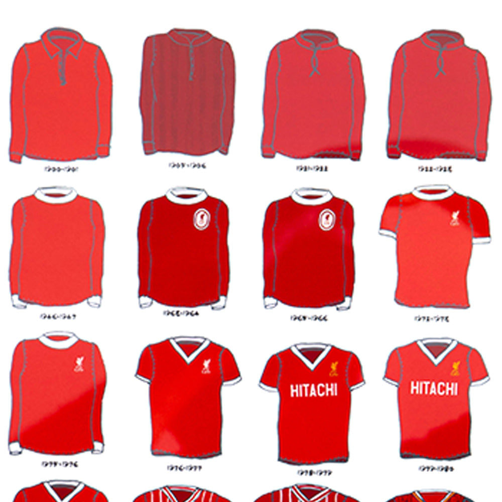 LFC Kit of Champions Print