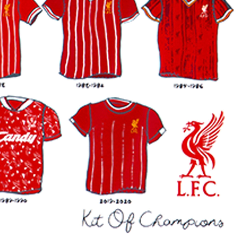 LFC Kit of Champions Print