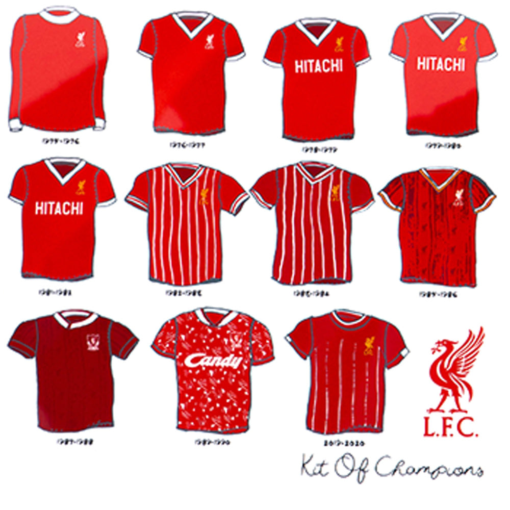 LFC Kit of Champions Print