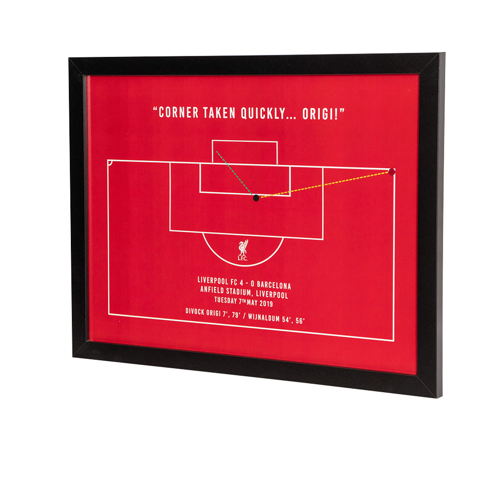LIVERPOOL FOOTBALL CLUB Iconic Goals Print