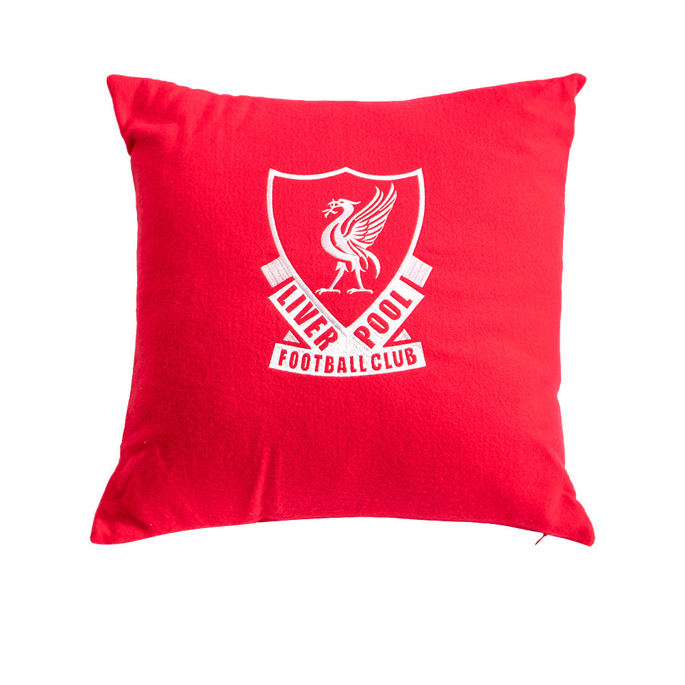 LIVERPOOL FOOTBALL CLUB Red Woven Cushion