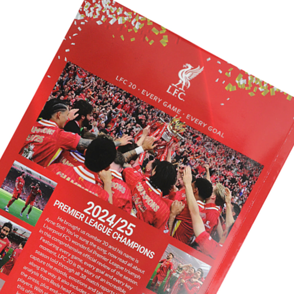 LFC 20 - Premier League Champions 2024/25 Every Game Every Goal Magazine - Supersports Thailand Supersports Thailand