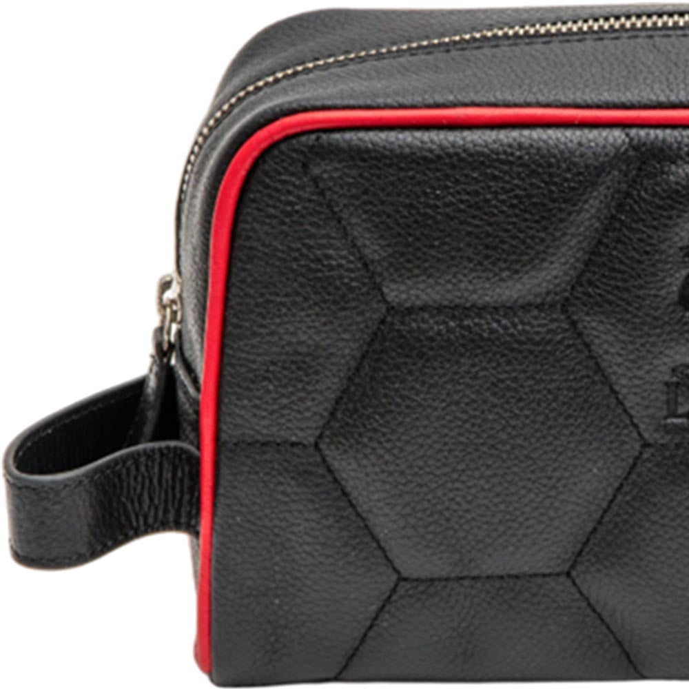 LFC Black Leather Unisex Washbag - Supersports Thailand Supersports Thailand