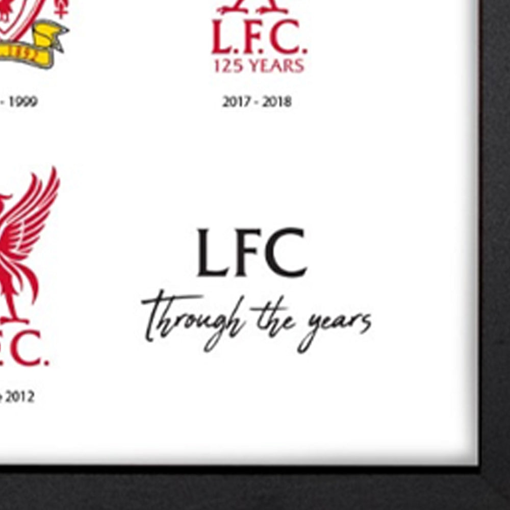 LFC Crest History Print - Supersports Thailand Supersports Thailand