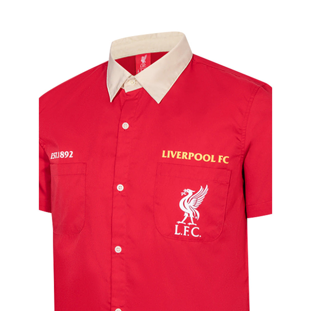 LIVERPOOL FOOTBALL CLUB 1982 เสื้อเชิ้ตผู้ชาย