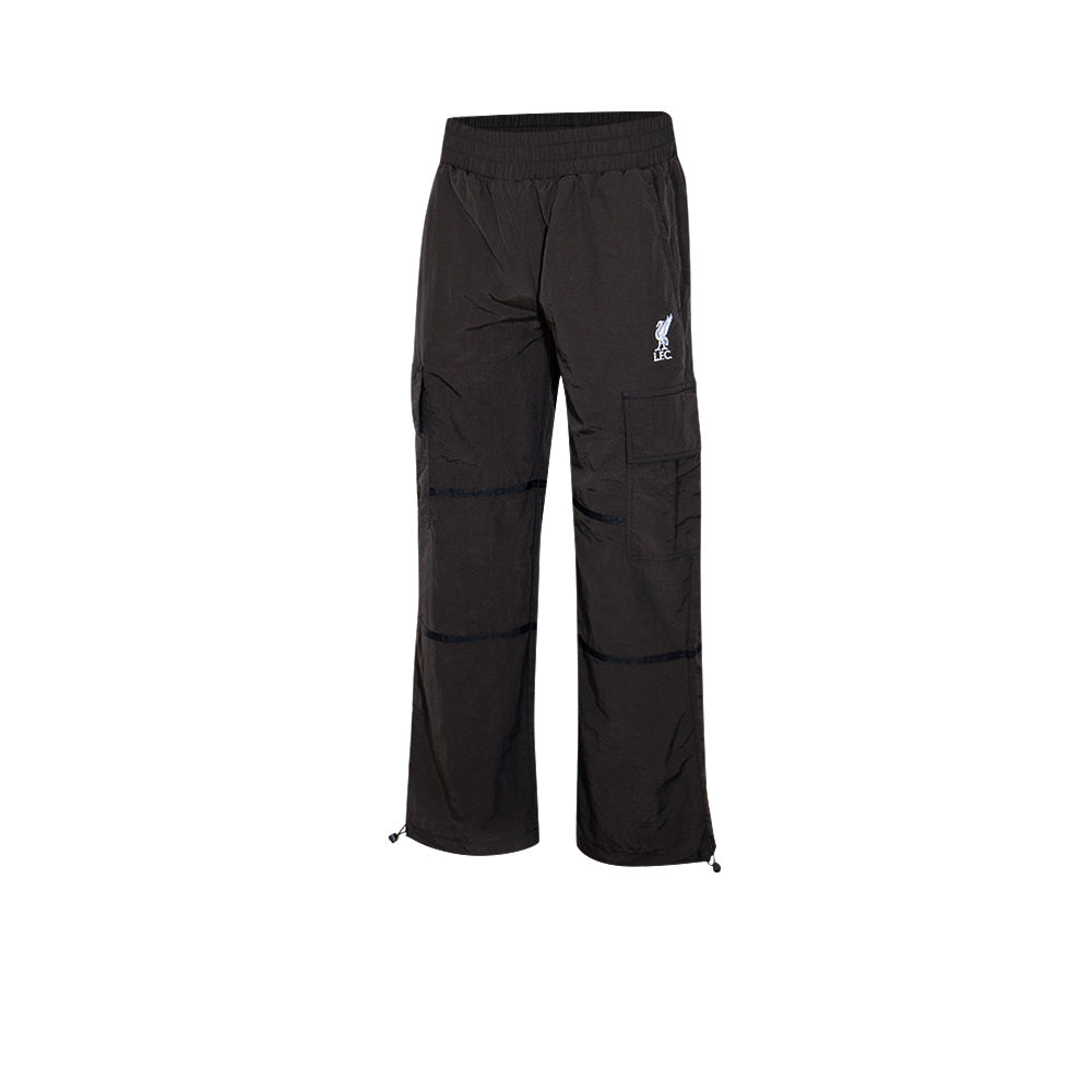 LIVERPOOL FOOTBALL CLUB Black Cargo Men's Casual Shorts