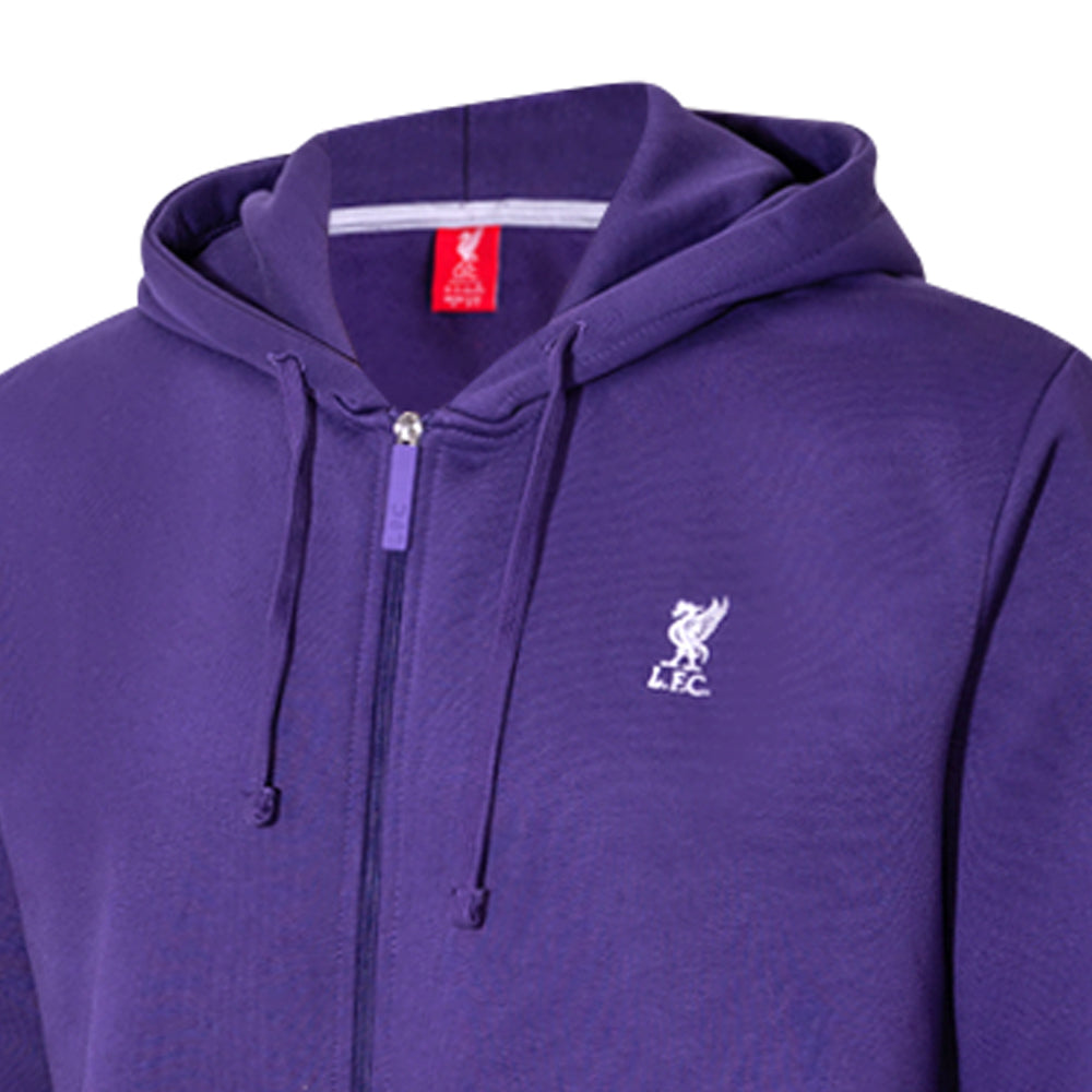 LIVERPOOL FOOTBALL CLUB Zip Through Hoodie เสื้อแจ็คเก็ตผู้ชาย