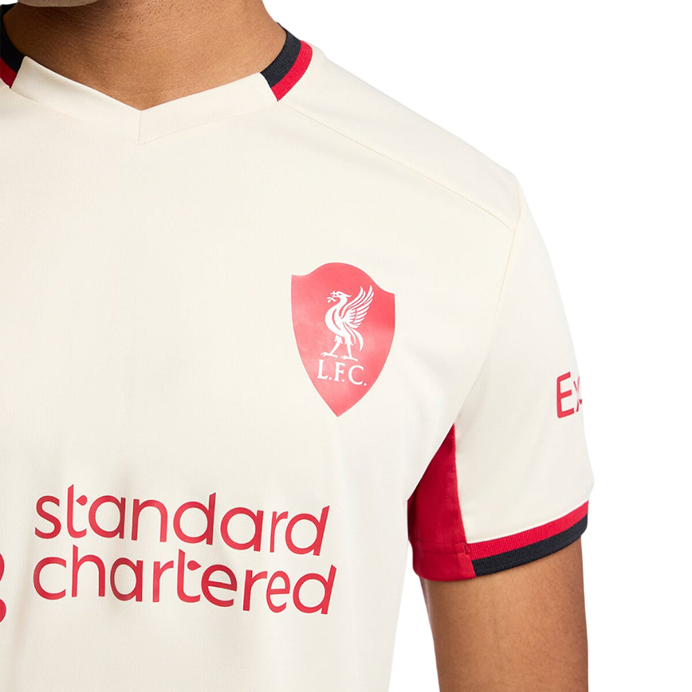 LFC เสื้อแข่งผู้ชายทีมลิเวอร์พูล ชุดเยือน เกรด Supporter ฤดูกาล 2025/26
