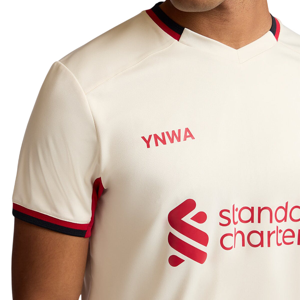 LFC เสื้อแข่งผู้ชายทีมลิเวอร์พูล ชุดเยือน เกรด Supporter ฤดูกาล 2025/26