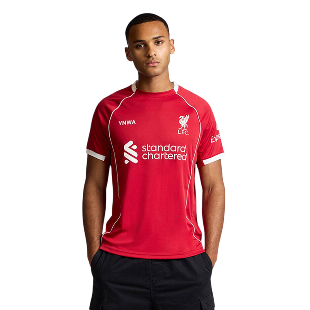 LFC เสื้อแข่งผู้ชายทีมลิเวอร์พูล ชุดเหย้า เกรด Supporter ฤดูกาล 2025/26