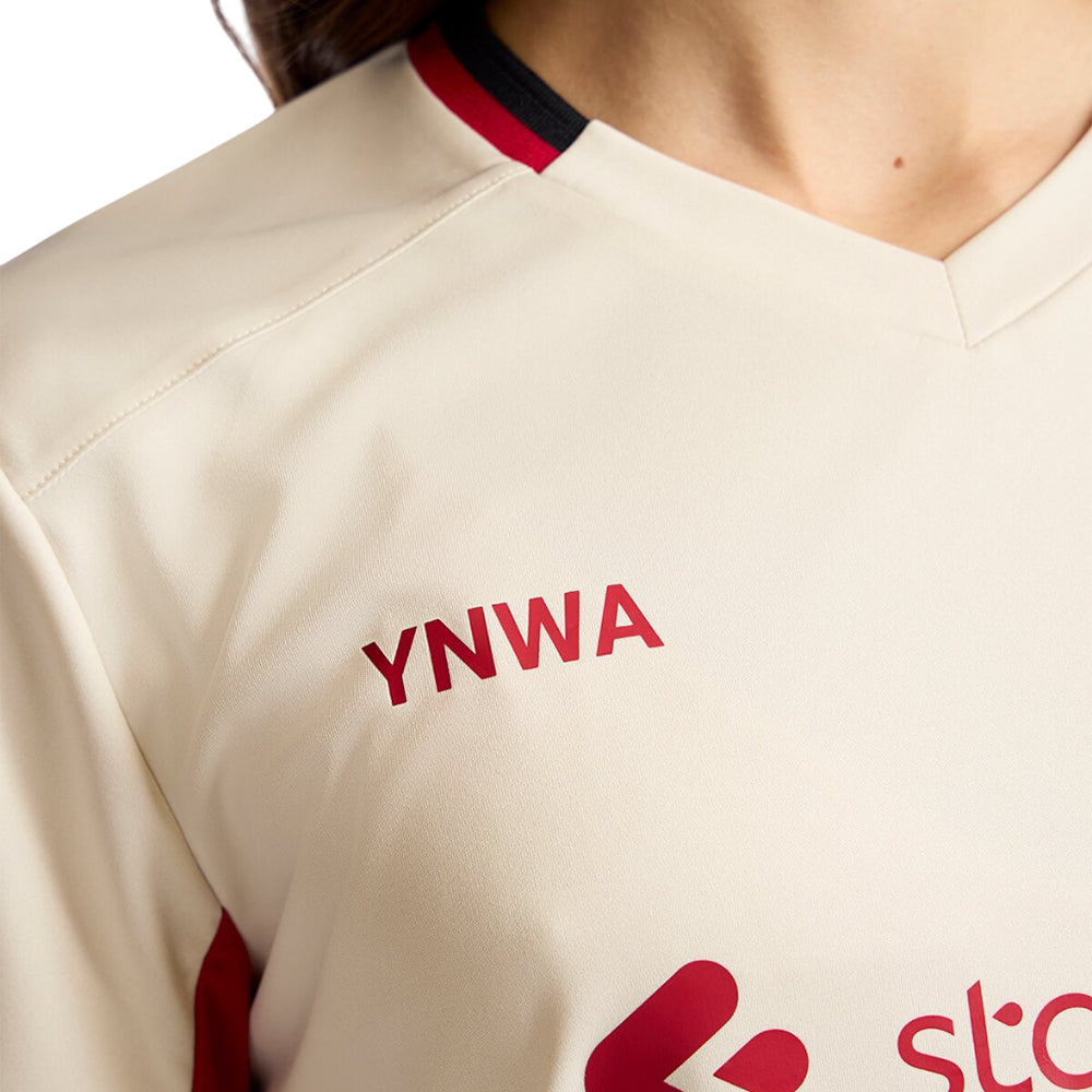 LFC เสื้อแข่งผู้หญิงทีมลิเวอร์พูล ชุดเยือน เกรด Supporter ฤดูกาล 2025/26