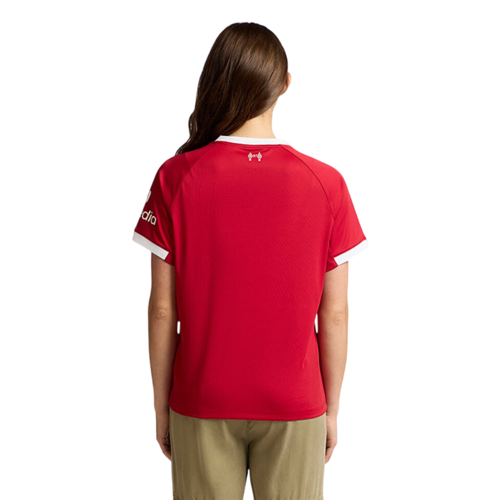 LFC เสื้อแข่งผู้หญิงทีมลิเวอร์พูล ชุดเหย้า เกรด Supporter ฤดูกาล 2025/26