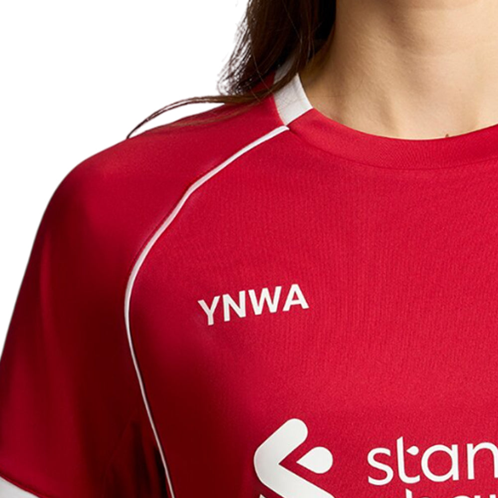 LFC เสื้อแข่งผู้หญิงทีมลิเวอร์พูล ชุดเหย้า เกรด Supporter ฤดูกาล 2025/26