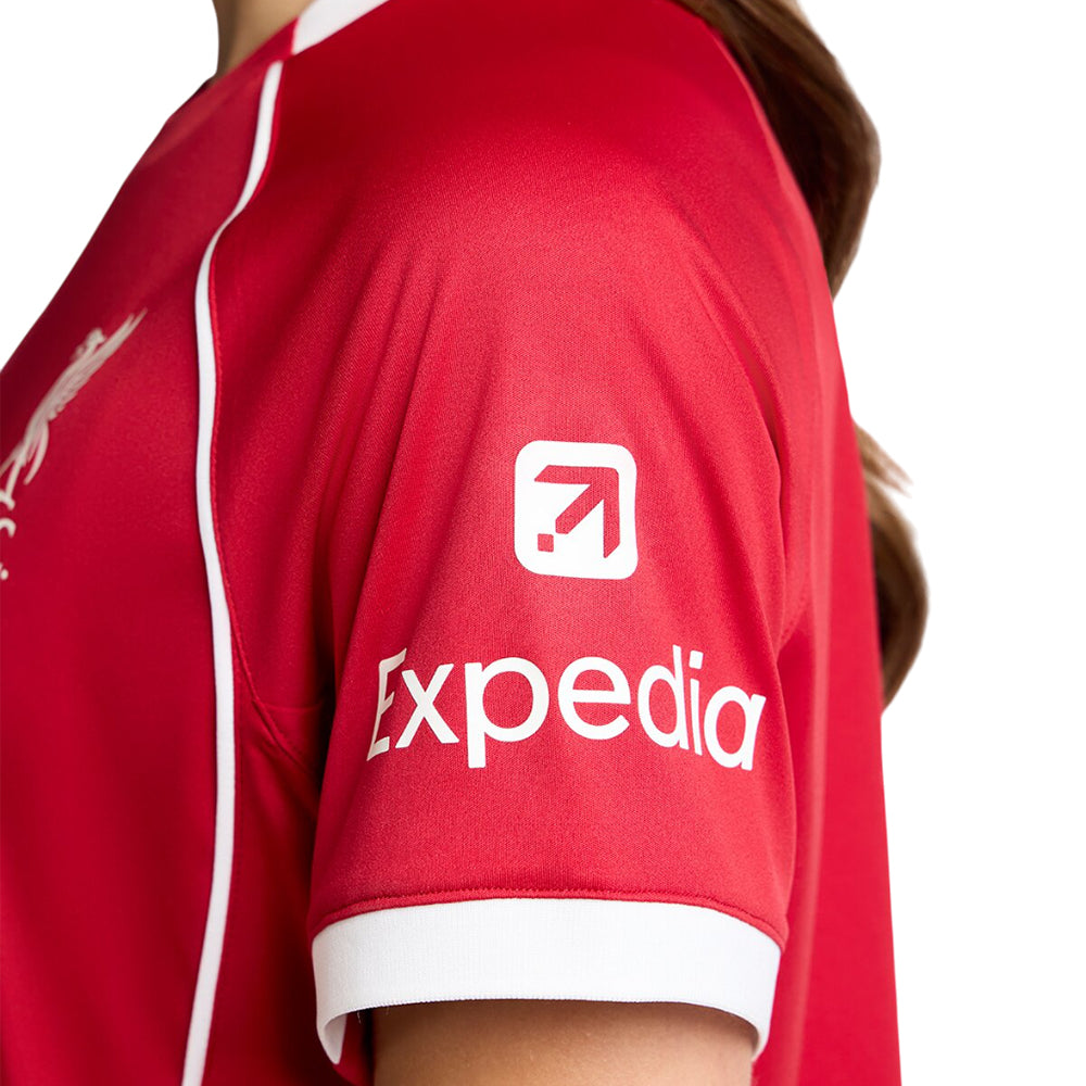LFC เสื้อแข่งผู้หญิงทีมลิเวอร์พูล ชุดเหย้า เกรด Supporter ฤดูกาล 2025/26