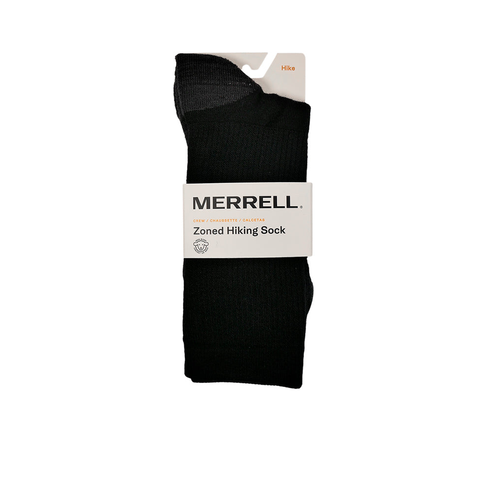 MERRELL Zoned Hiking Crew Unisex Socks