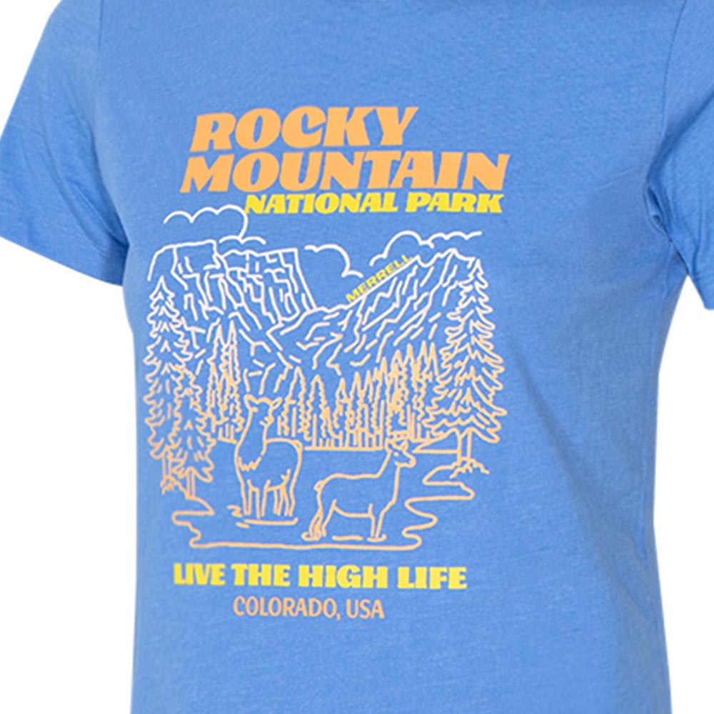 MERRELL Rocky Mountain เสื้อยืดผู้หญิง