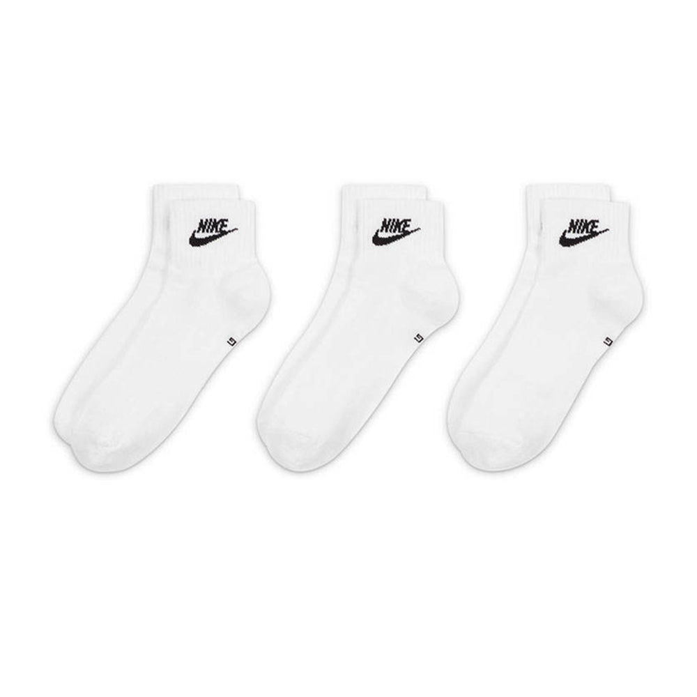 NIKE Everyday Essential ถุงเท้าออกกำลังกายผู้ใหญ่(แพ็ค 3 คู่)