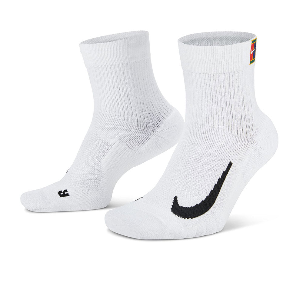 NIKE Court Multiplier Max Ankle Unisex Tennis Socks (2 Pairs)