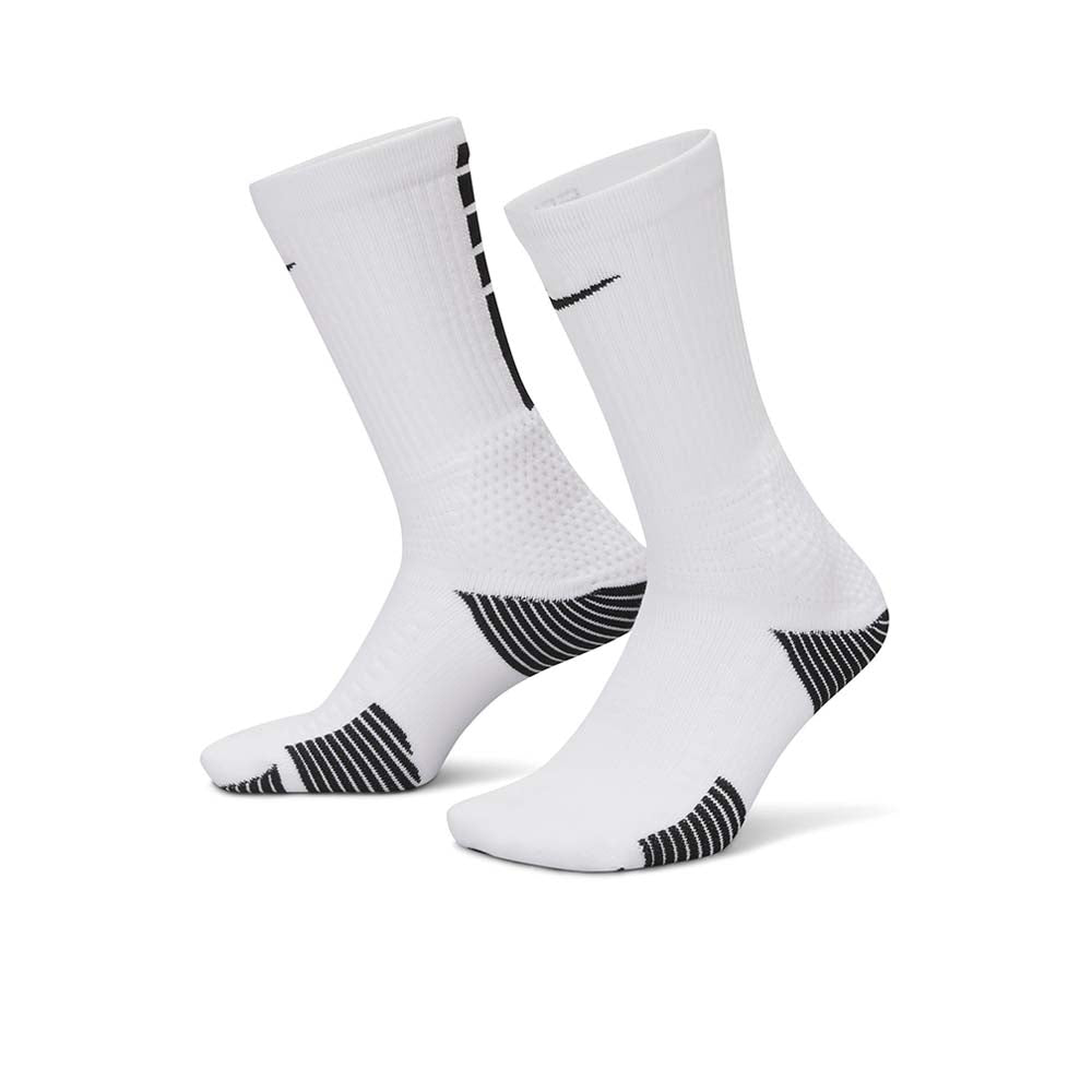 NIKE Elite 2.0 Cushioned Crew ถุงเท้าผู้ใหญ่ (แพ็ค 1 คู่)