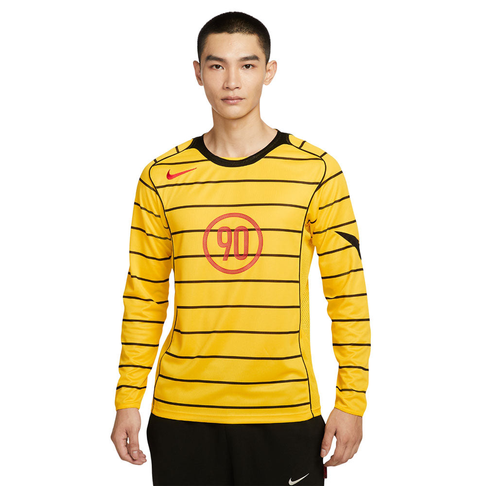 NIKE Dri-FIT Total 90 Long-Sleeve เสื้อฟุตบอลผู้ชาย