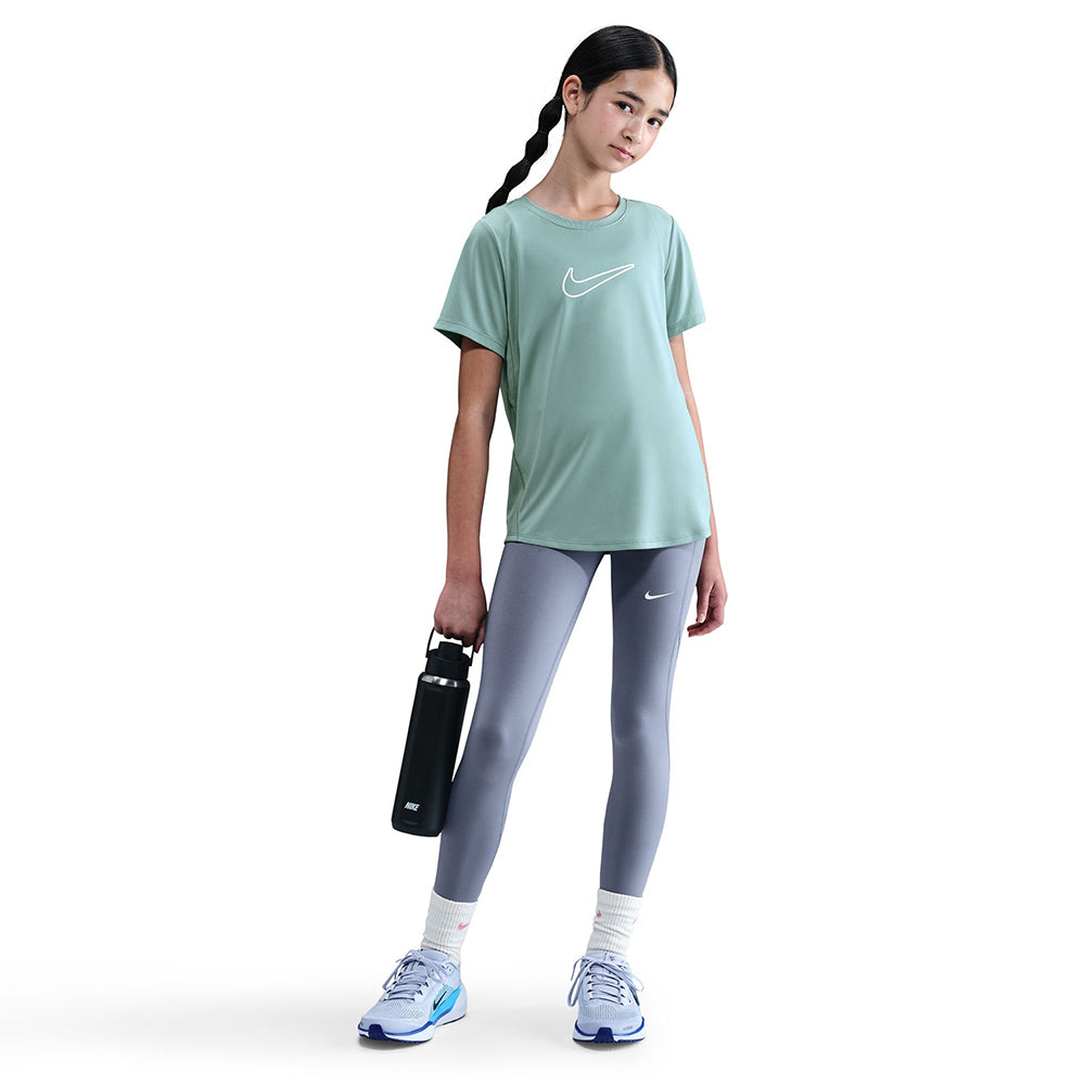 NIKE One Fitted เสื้อยืดเด็กผู้หญิง