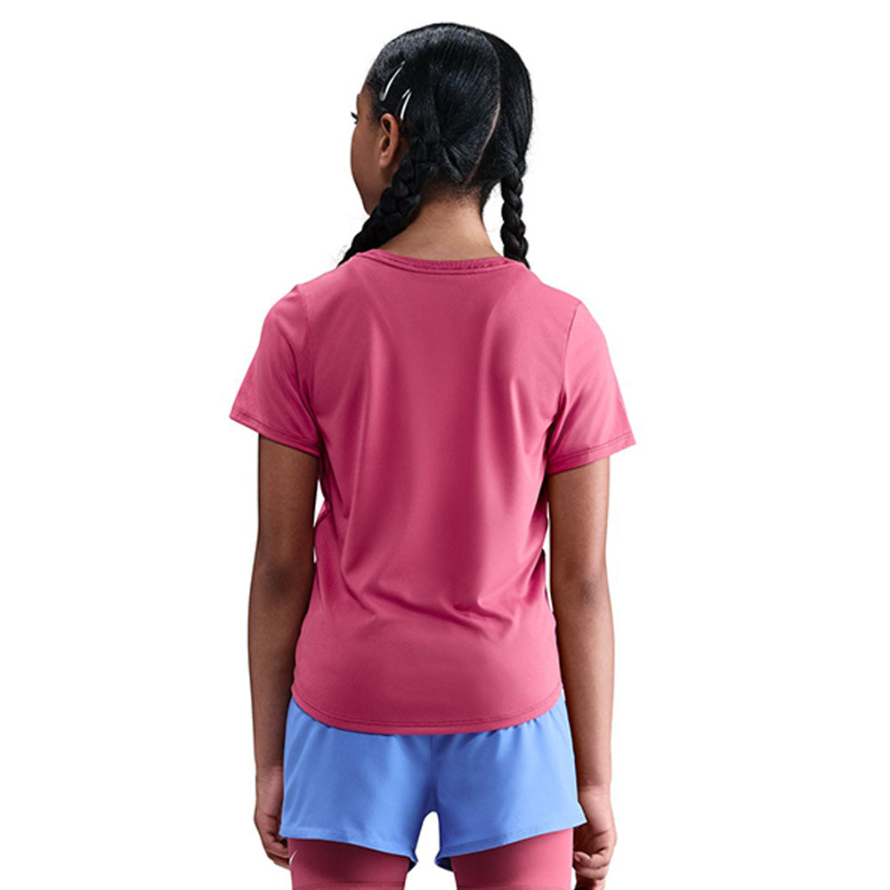 NIKE One Fitted เสื้อยืดเด็กผู้หญิง