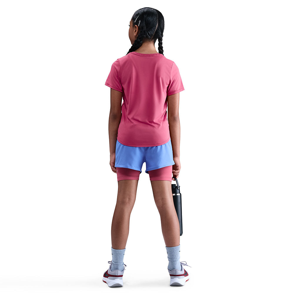 NIKE One Fitted เสื้อยืดเด็กผู้หญิง