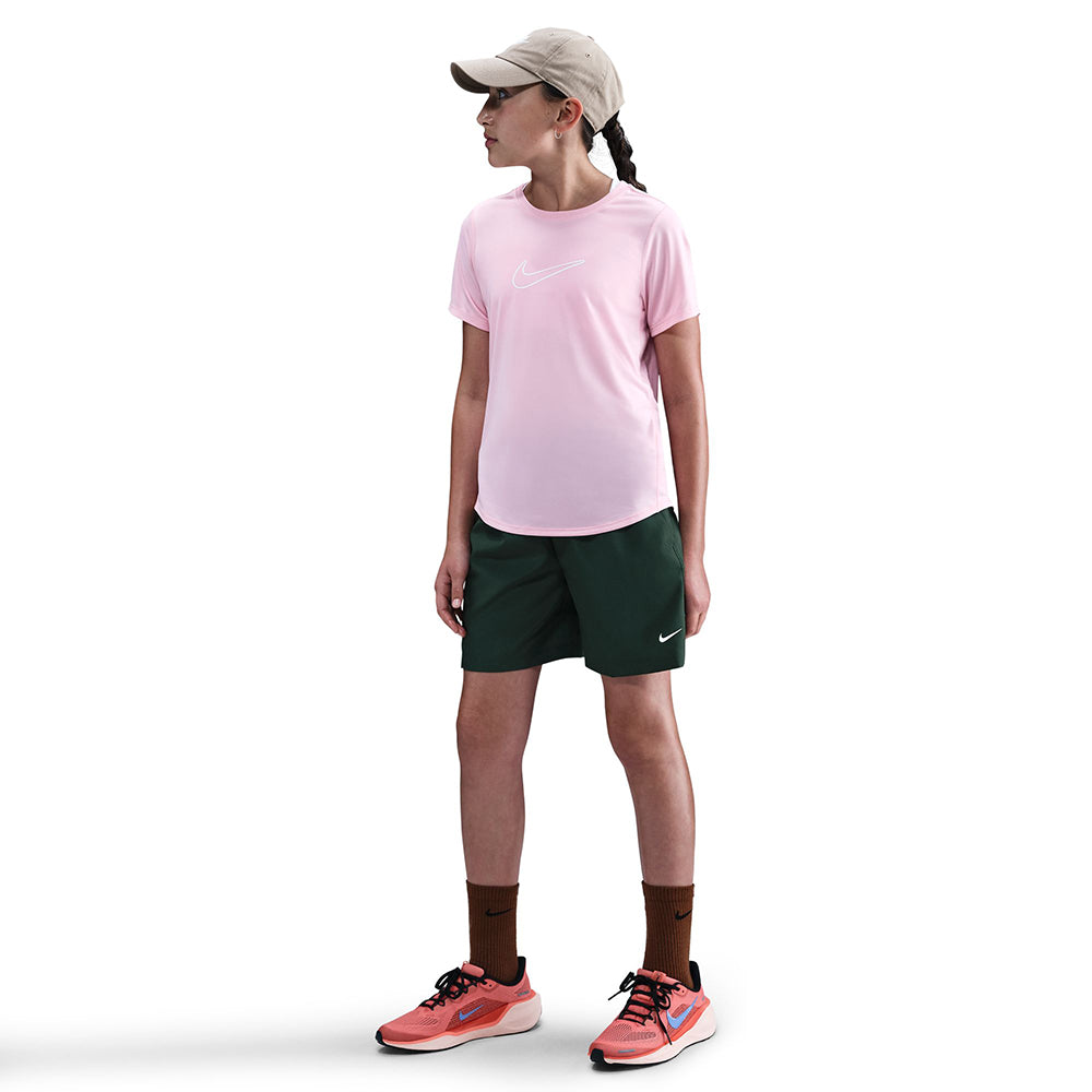 NIKE One Fitted เสื้อยืดเด็กผู้หญิง