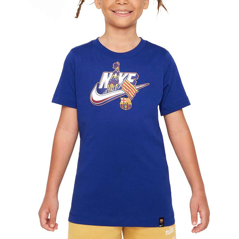 NIKE F.C. Barcelona Kids Football T-Shirt