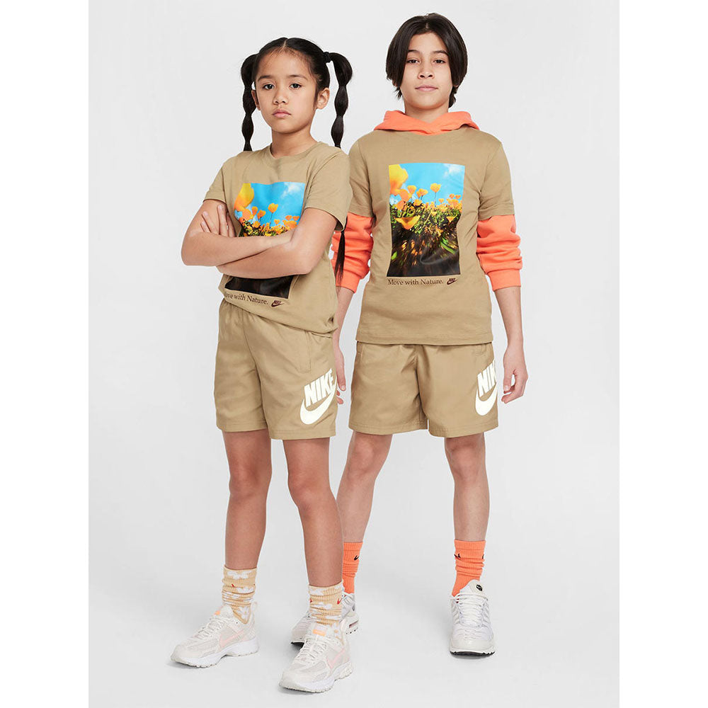 NIKE Sportswear Club กางเกงลำลองขาสั้นเด็ก