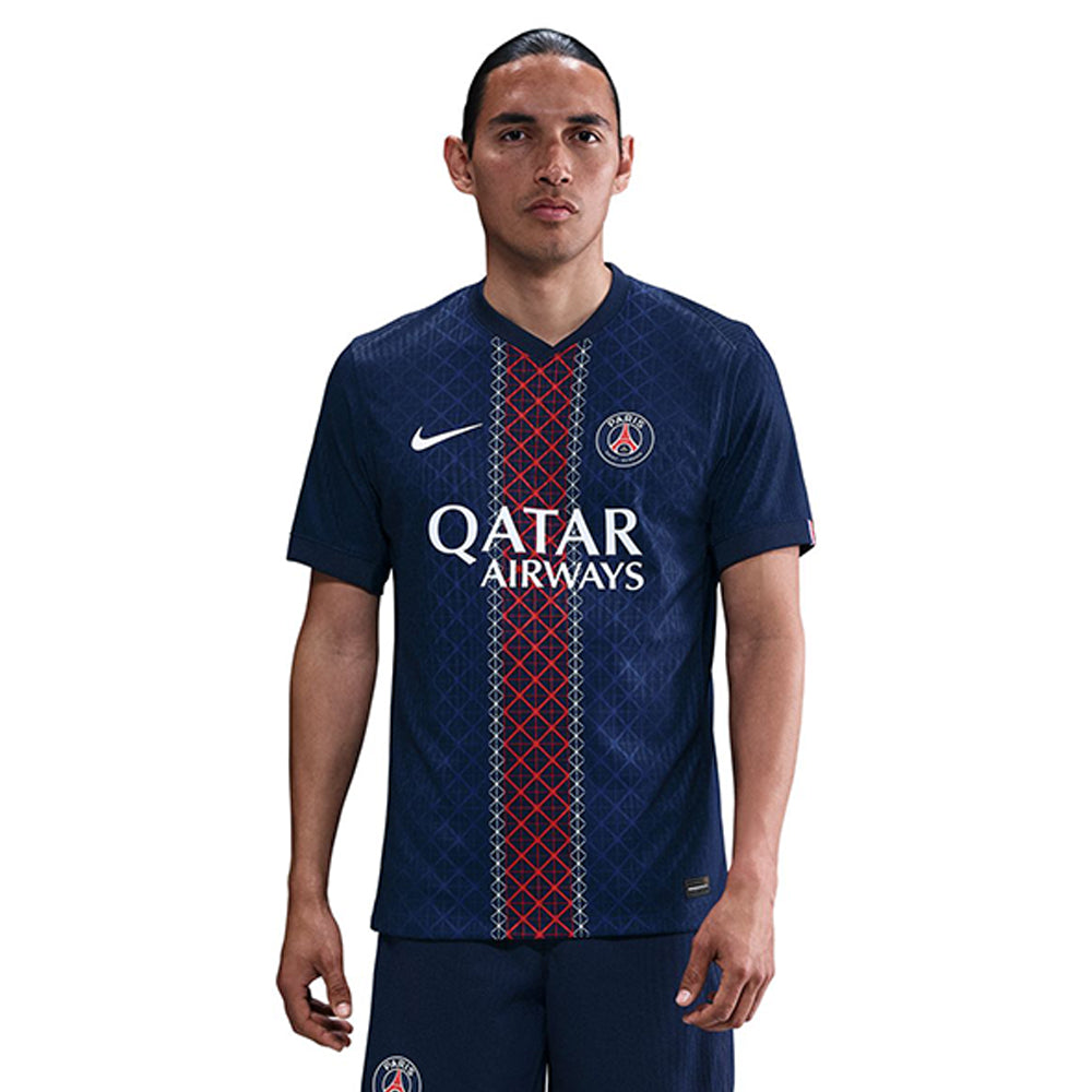 NIKE เสื้อแข่งผู้ชายทีมปารีส แซ็ง-แฌร์แม็ง ชุดเหย้า เกรด Match ฤดูกาล 2025/26
