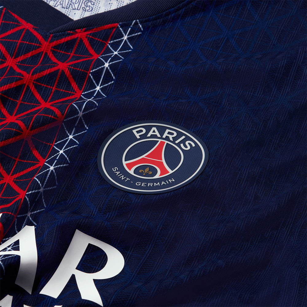 NIKE เสื้อแข่งผู้ชายทีมปารีส แซ็ง-แฌร์แม็ง ชุดเหย้า เกรด Match ฤดูกาล 2025/26