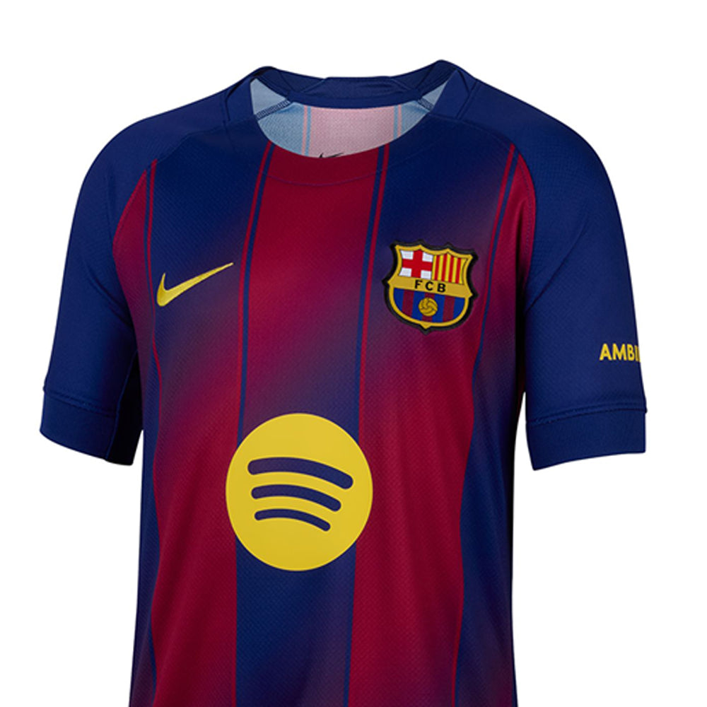 NIKE Kids FC Barcelona Home Stadium 2025/26 Jersey