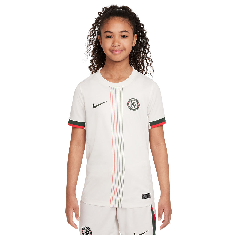 NIKE เสื้อแข่งเด็กทีมเชลซี ชุดเยือน เกรด Stadium ฤดูกาล 2025/26