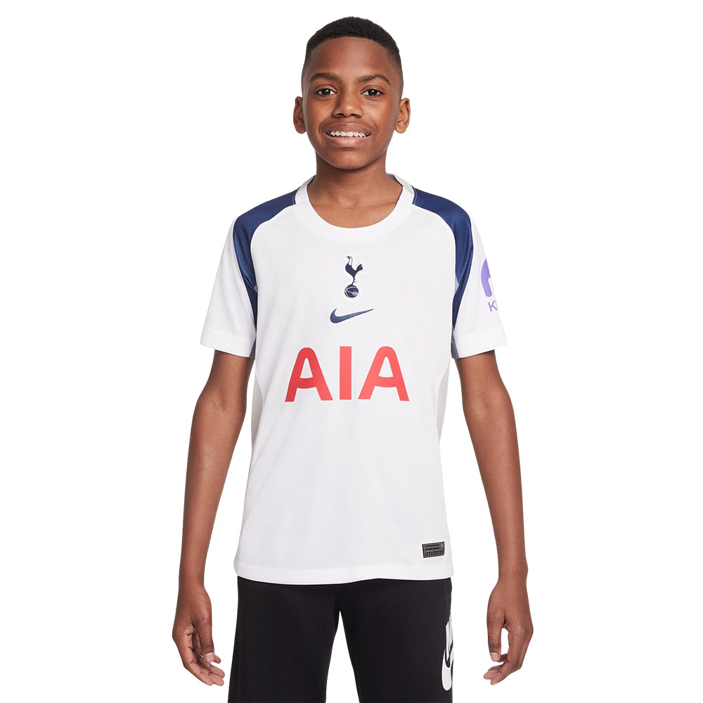 NIKE เสื้อแข่งเด็กทีมท็อตแน่ม ฮ็อทสเปอร์ ชุดเหย้า เกรด Stadium ฤดูกาล 2025/26