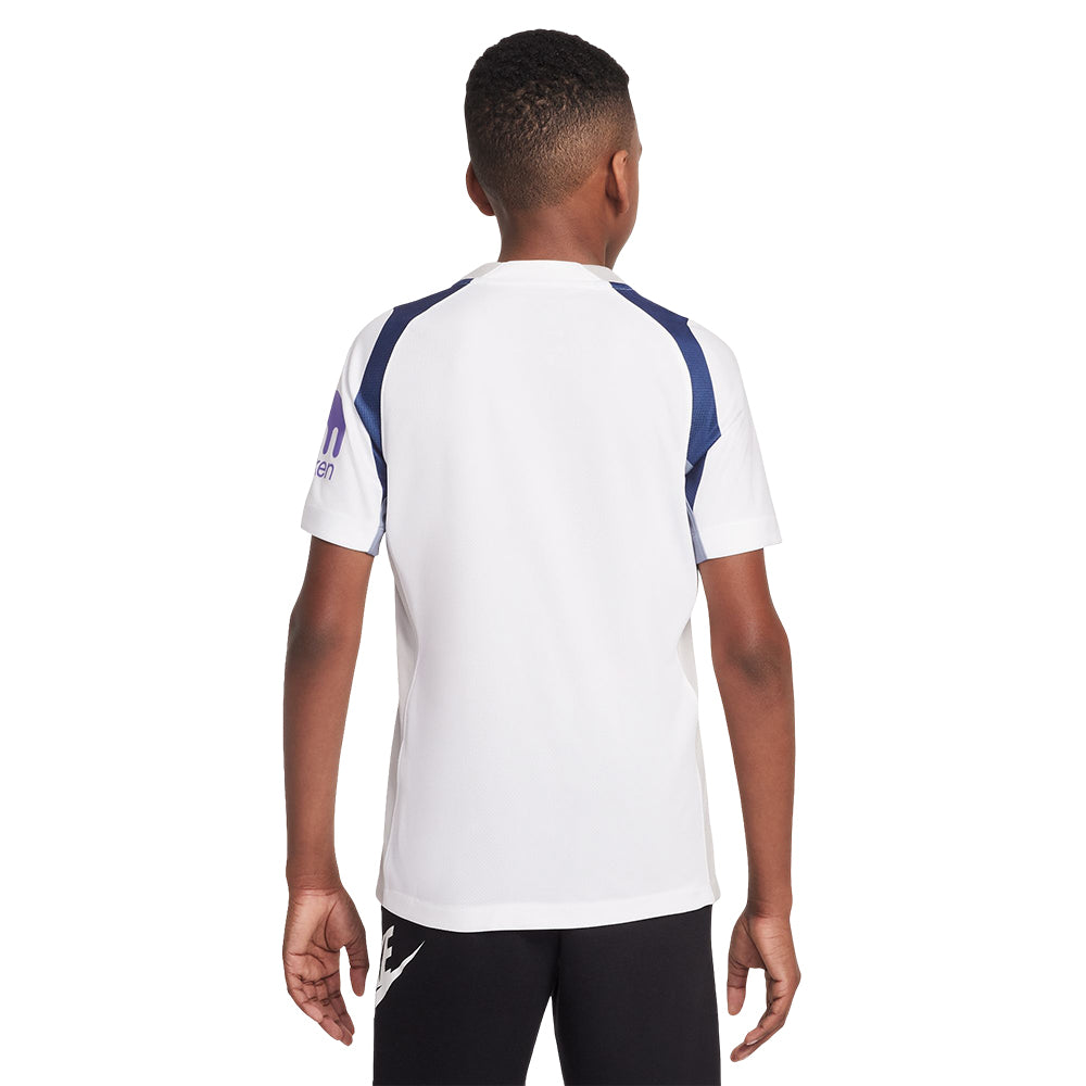NIKE เสื้อแข่งเด็กทีมท็อตแน่ม ฮ็อทสเปอร์ ชุดเหย้า เกรด Stadium ฤดูกาล 2025/26