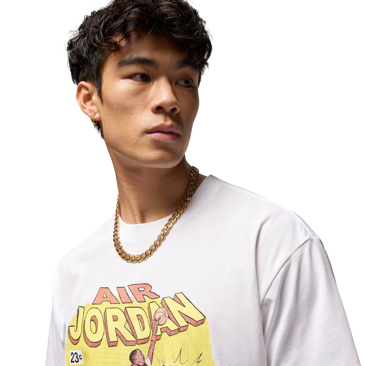 NIKE Jordan เสื้อยืดบาสเกตบอลผู้ชาย