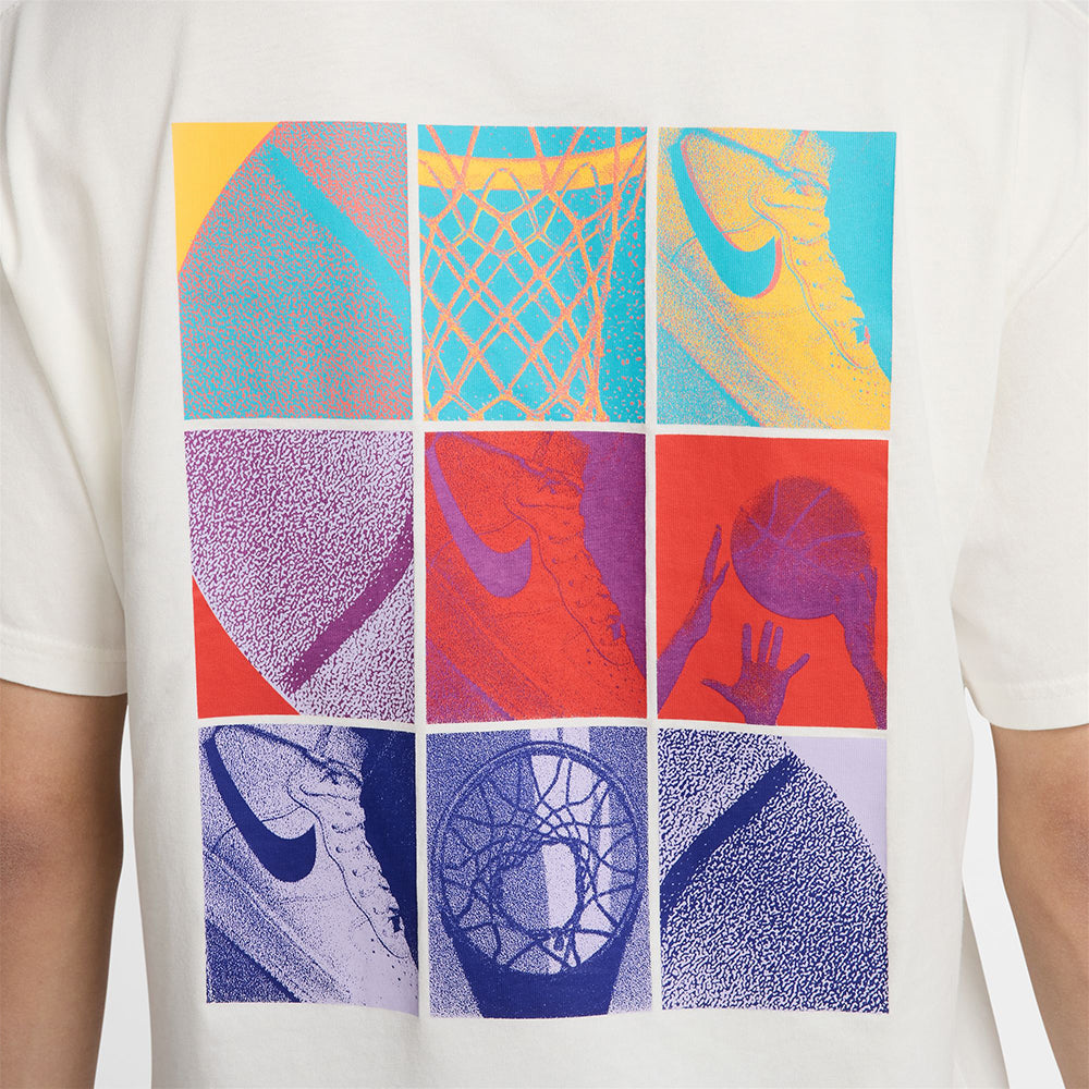 NIKE Max90 เสื้อยืดบาสเกตบอลผู้ชาย