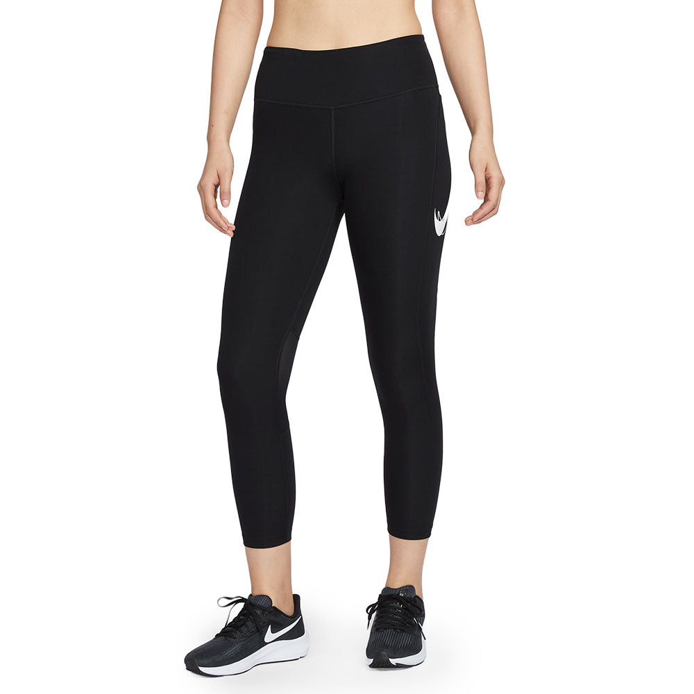 40% OFF on NIKE Fast Mid-Rise 7/8 Women's Running Leggings SUPERSPORTS
