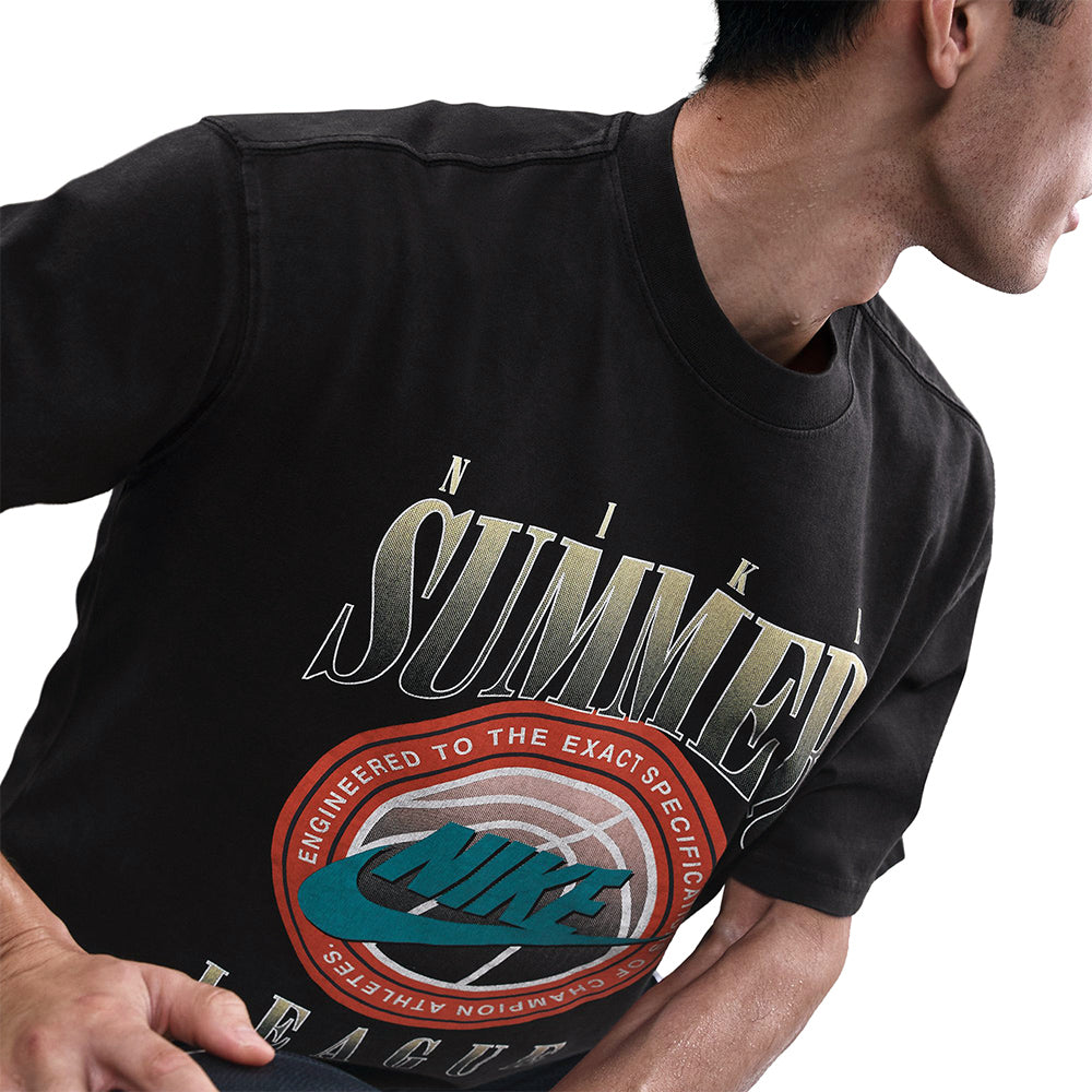 NIKE Max90 เสื้อยืดบาสเกตบอลผู้ชาย