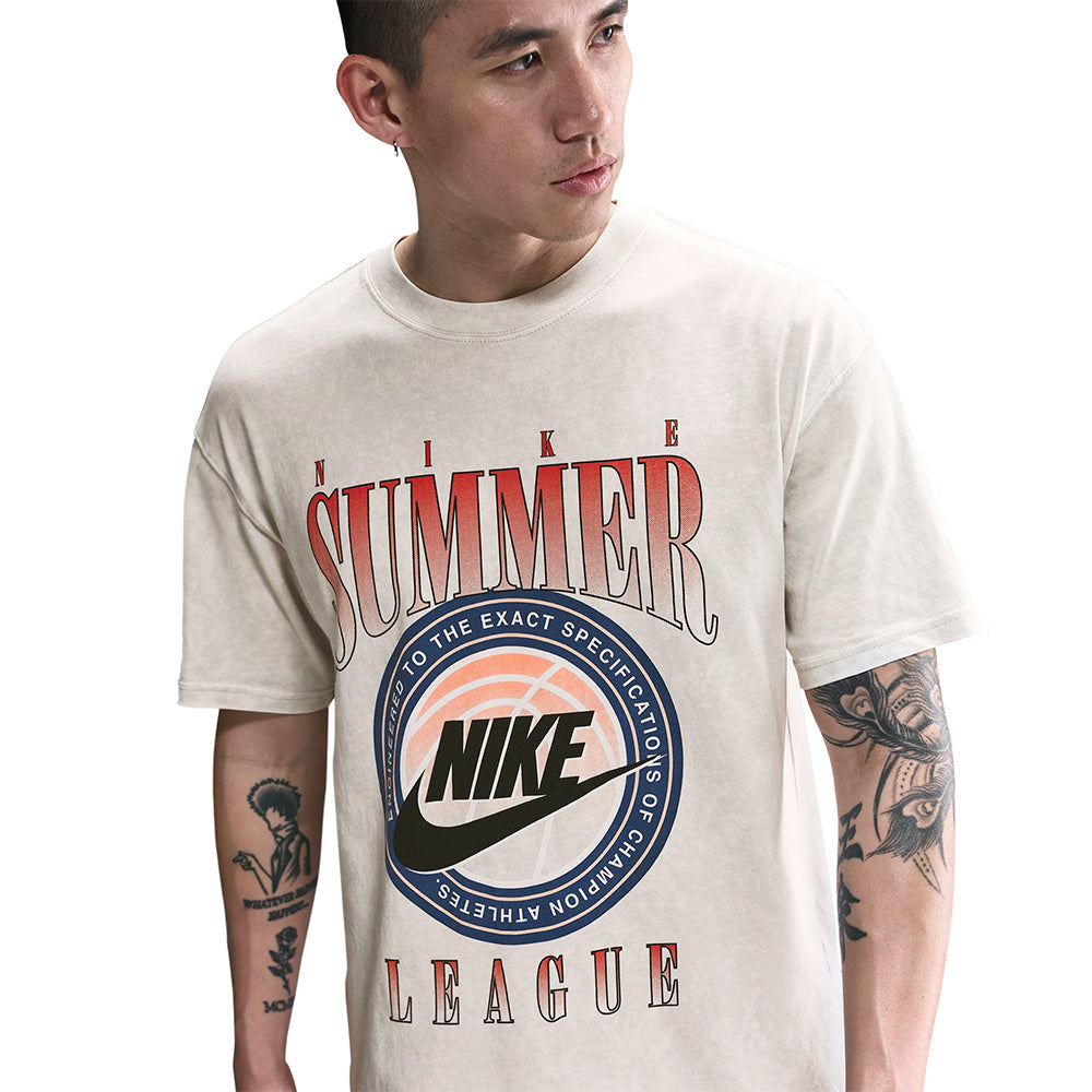 NIKE Max90 เสื้อยืดบาสเกตบอลผู้ชาย