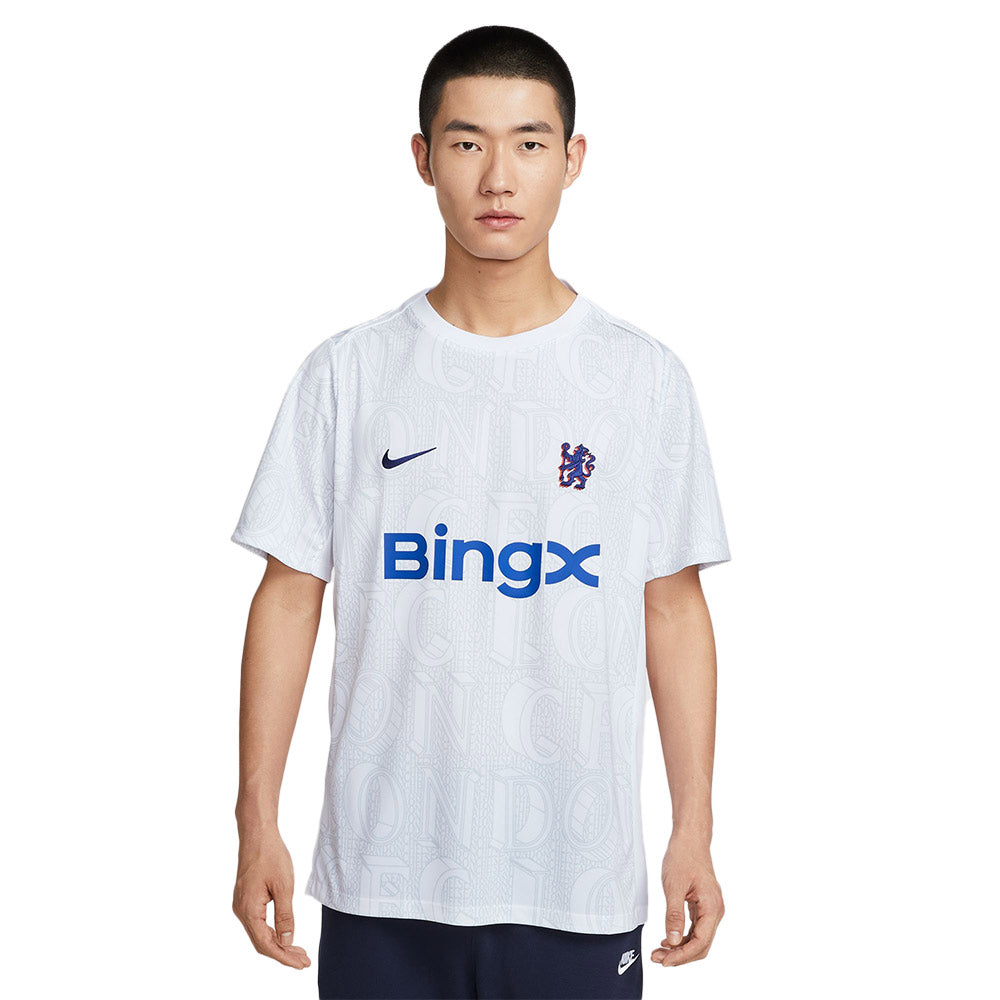 28% OFF on NIKE Chelsea FC Academy Pro Pre-Match Men's Football Jersey SUPERSPORTS