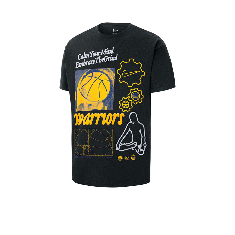 NIKE Golden State Warriors Courtside Men's Basketball T-Shirt