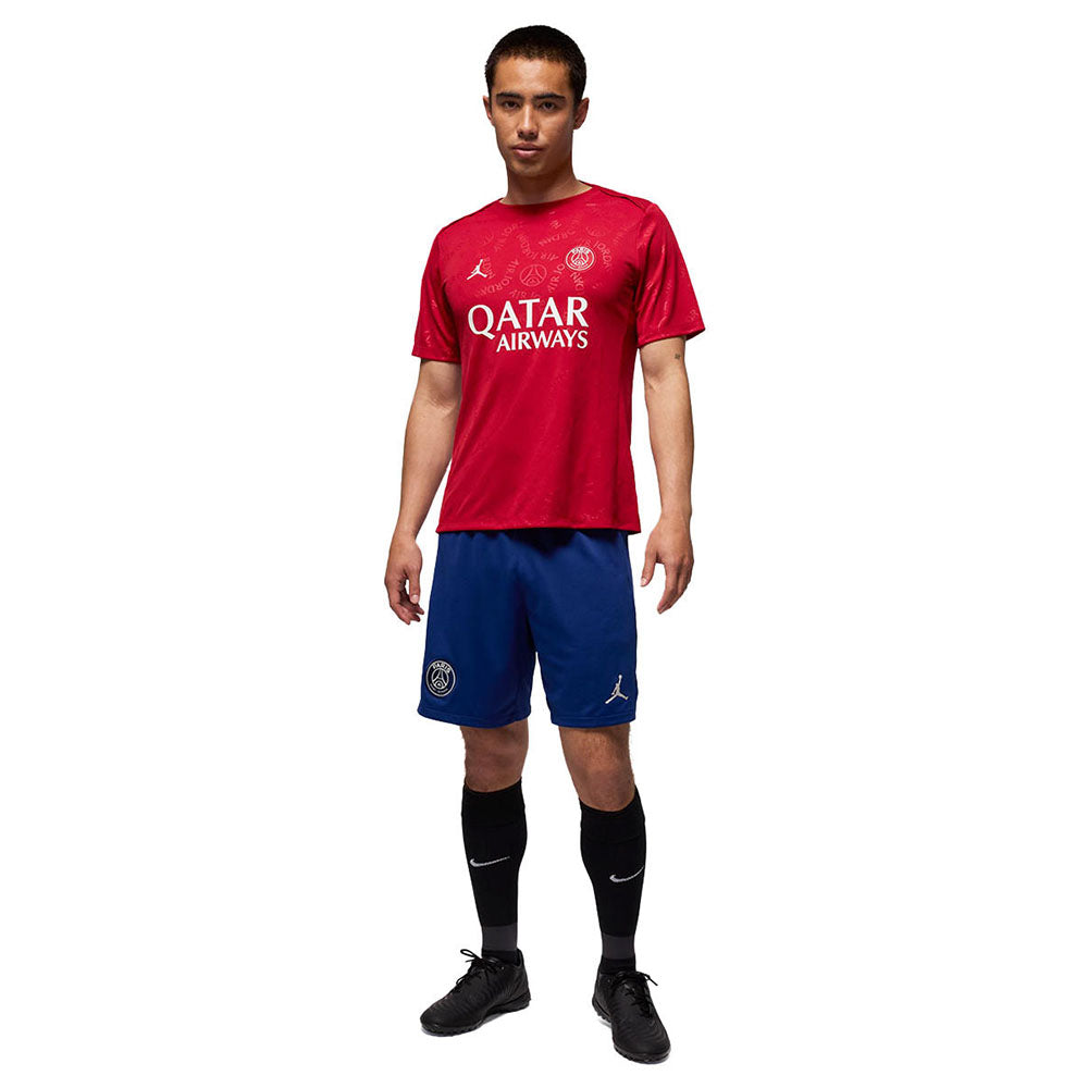 NIKE เสื้อแข่งผู้ชายทีมปารีส แซงต์-แชร์กแมง Academy Pro ชุดที่สี่ เกรด Pre-Match