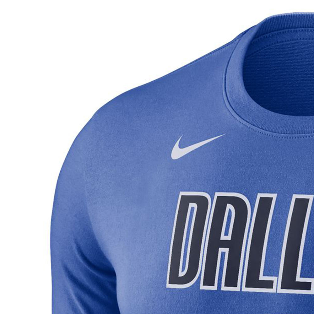 NIKE Dallas Mavericks เสื้อยืดบาสเกตบอลผู้ชาย