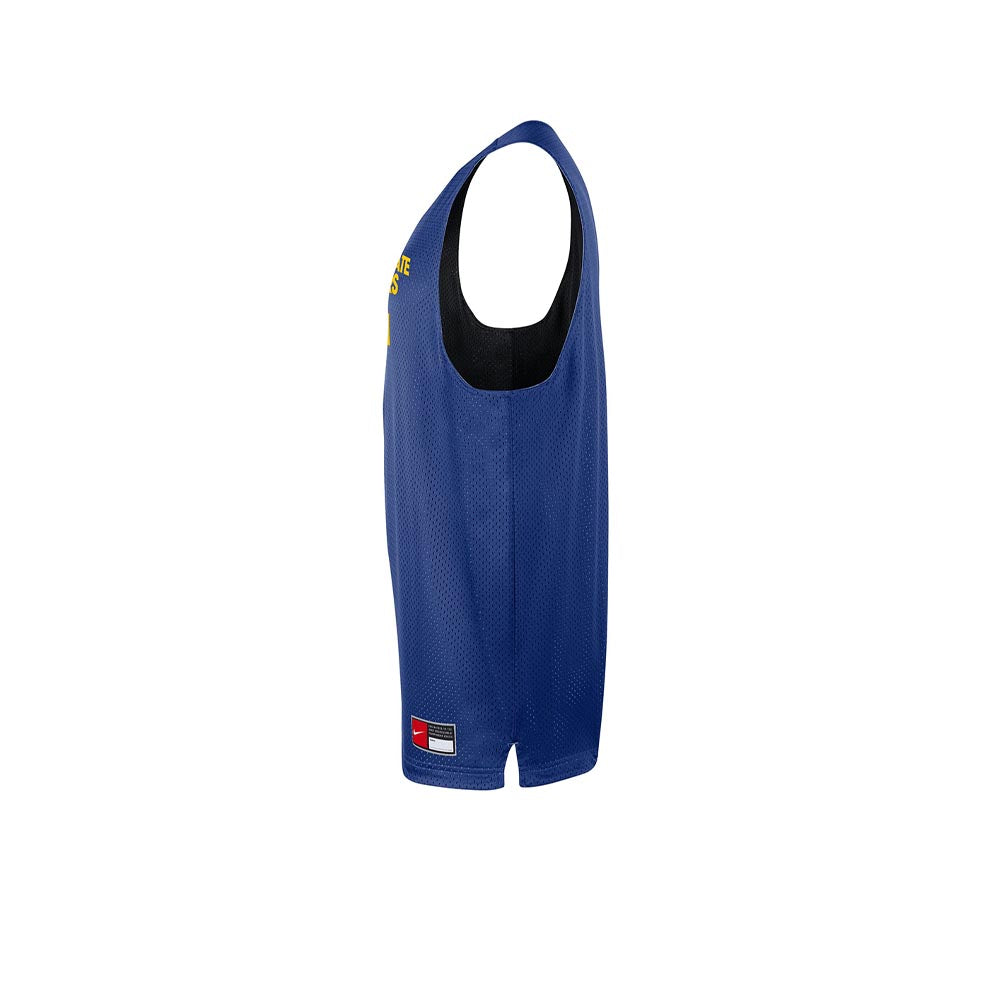 NIKE Golden State Warriors Courtside เสื้อกล้ามบาสเกตบอลผู้ชาย