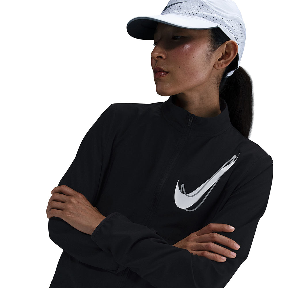 NIKE Swoosh Dri-FIT เสื้อแจ็คเก็ตวิ่งผู้หญิง