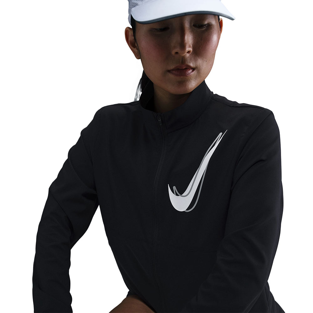 NIKE Swoosh Dri-FIT เสื้อแจ็คเก็ตวิ่งผู้หญิง