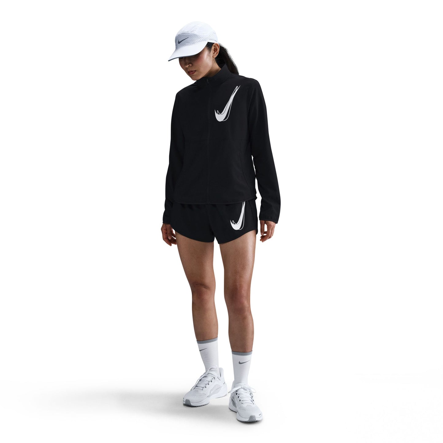 NIKE Swoosh Dri-FIT เสื้อแจ็คเก็ตวิ่งผู้หญิง